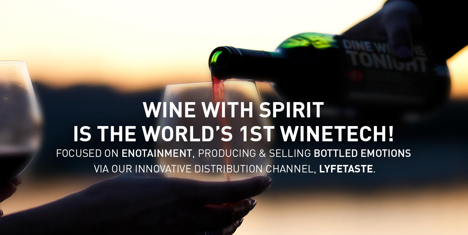 wine with spirit worlds first winetech
