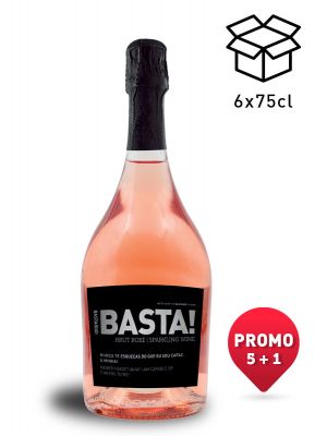 BASTA! brut rosé sparkling wine - PROMO (box of 6)