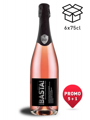 BASTA! brut rosé sparkling wine - PROMO (box of 6)