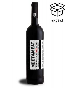 red wine meet and meat wine with spirit