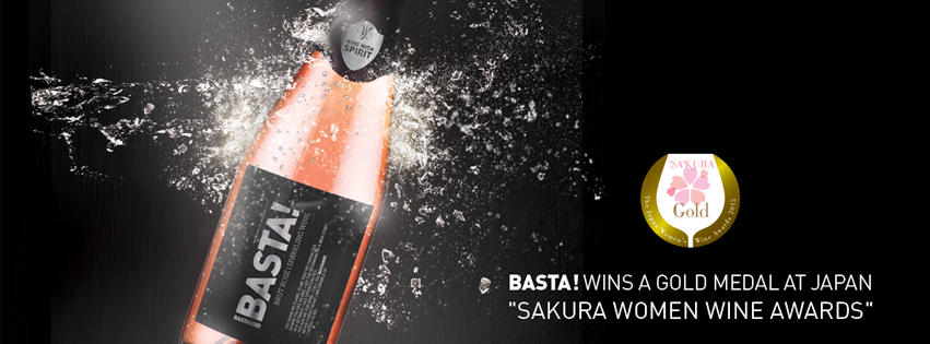 BASTA! WINS A GOLD MEDAL AT JAPAN - "SAKURA WOMEN WINE AWARDS"